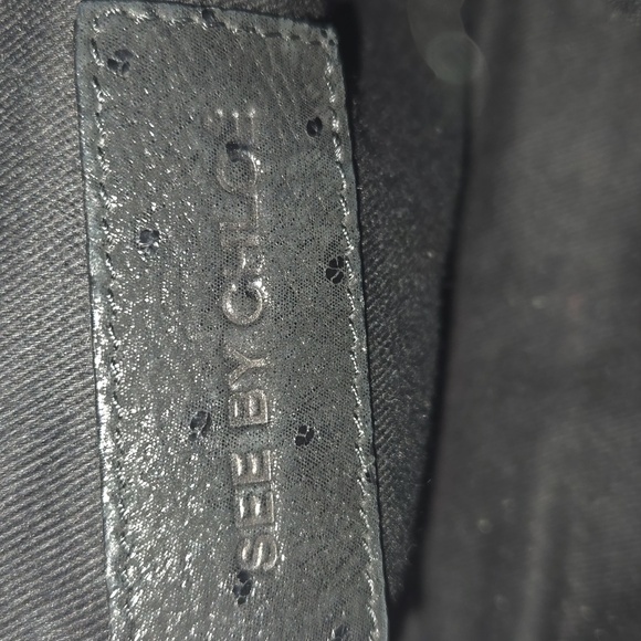 SEE BY CHLOÉ Bag mini/small crossbody black & cream/white - Picture 7 of 10